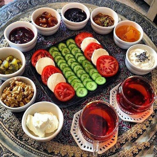 طرز تهیه صبحانه