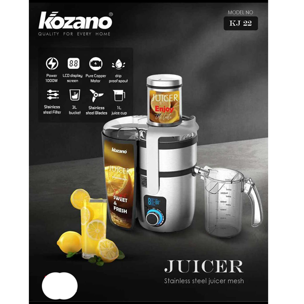 آبمیوه گیری قیمت آبمیوهگیری کوزانو مدل KJ 22