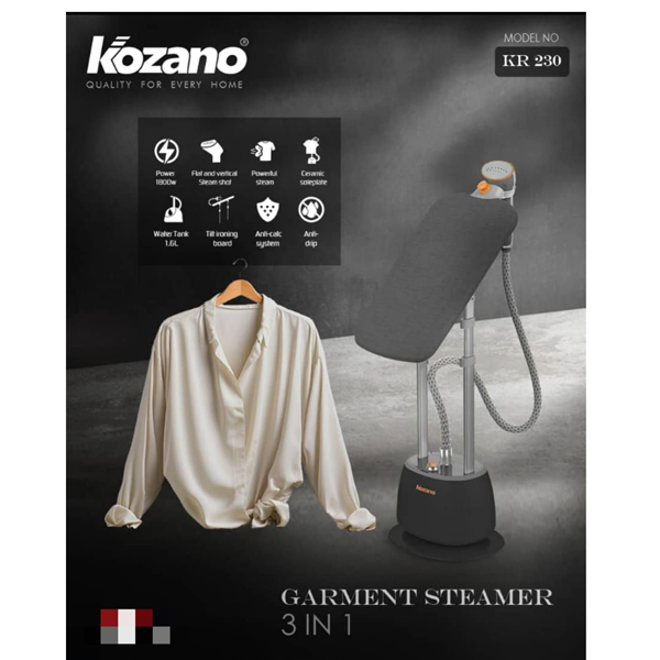 اتوبخار بخارشوی لباس کوزانو مدل KR 230